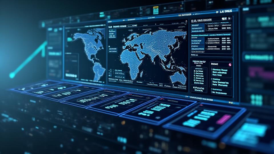 Animated Tech Mares network dashboard preview